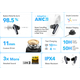 Навушники Anker SoundCore Liberty 4 NC Velvet Black (A3947G11) - зображення 4