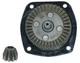 Фланець в сборе (блок - шестерня) болгарки УШМ Metabo W 750-115 316063780 - изображение 4