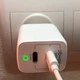 Зарядний пристрій 2хType-C Spow GaN 40W VOKAMO - зображення 3