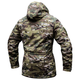 Куртка SoftShell + Толстовка флисовая Armoline DIVISION Multicam. M - изображение 3