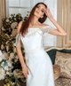 Весільна сукня ANGEL FASHION DRESS ДЖУЛЬЕТА 46 молоко - зображення 5