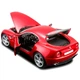Модель машинки Alfa 8C Competizione 2007 Red 1:32 Bburago OL32864 - изображение 3