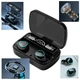 Беспроводные TWS наушники Bluetooth True Wireless M10 50/2000мАч black - изображение 4