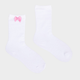 Zestaw podkolanówek dziecięcych YOCLUB 3Pack Girl's Knee-High Socks SKA-0098G-010B 20-22 3 pary White (5904921614047) - obraz 7