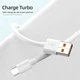 Кабель Mi Turbo Charge 3.0 USB - Type C 6A 120W Xiaomi Mi 11, Mi 11 Ultra, Redmi Note 12 Pro+ 5G, Xiaomi 12T, Xiaomi 13T Pro, Xiaomi 12 Pro - зображення 3