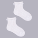 Набір шкарпеток дитячий YOCLUB 3Pack Girl's Socks With Frill SKL-0008G-0100 31-34 3 пари White (5904921625043) - зображення 2