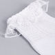 Набір шкарпеток дитячий YOCLUB 3Pack Girl's Socks With Frill SKL-0009G-0100 3-6 3 пари White (5904921620789) - зображення 3