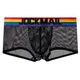 Бельё в сеточку мужское Jockmail Rainbow JM229 L Черный - изображение 1