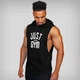 Майка с капюшоном Just Gym 4127 L Черный - изображение 2