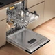 Посудомоечная машина Whirlpool W8IHF58TU - изображение 4