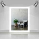 Рамка для фото дерев'яна 18х24 багет: DL2001-02 Білий (з глянсовим склом 1-1.5мм, двп) EmojiFrame - зображення 2