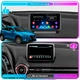 Штатная магнитола Lesko для Mazda CX-3 I 2015-2018 экран 9" 2/32Gb Wi-Fi GPS Base Мазда - изображение 2