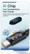 100W кабель Essager Fast Charging Digital Display type-C PD 5A з дисплеєм 2 метра - изображение 11