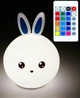 Силиконовый лампа ночника в форме кролика 3DTOYSLAMP - изображение 3
