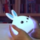 Силиконовый лампа ночника в форме кролика 3DTOYSLAMP - изображение 4