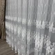 Молочный фатиновый тюль №80245 TG Home с густой вышивкой - изображение 2