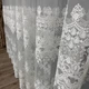 Молочный фатиновый тюль №80460 TG Home с густой вышивкой - изображение 5