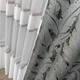 Шикарные готовые шторы Листья TG Home из жаккардовой ткани Синий - изображение 2