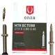 Велосипедная камера Onza 27,5 x1.9/2.40 FV48 для велосипеда - зображення 1