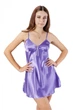 Ночная рубашка женская из атласа Felisiya Lingerie Сиреневый 11-1566 M (2000000828015) - изображение 1