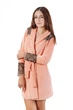 Халат женский велюровый с длинными рукавами Felisiya Lingerie Абрикосовый 73-622/170 S (2000002883012) - изображение 2