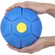 Складной игровой мяч - трансформер Flat ball синий - изображение 6