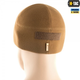 M-Tac шапка Watch Cap Elite флис (320г/м2) с липучкой под патч Coyote Brown Размер L - изображение 3