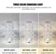 Настільна лампа нічник Роза з пультом RGB Crystal Rose - изображение 5