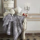 Скатерть из хлопкового жаккарда бежевая JACQUARD FRANCAIS "Porcelaine", 175x250 см - изображение 3