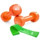 Гантели виниловые PowerPlay Achilles 2*1 кг. Оранжевые (пара - 2шт.) FF PP_4125_1kg_2in PP-FF - изображение 7