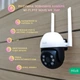 Умная Wi-Fi PTZ IP камера Nous W6 3MP (5907772033647) - изображение 3
