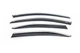 Ветровики с хромированным молдингом LiftBack (4 шт, Niken) для Skoda Octavia III A7 2013-2019 гг - изображение 1