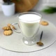 Конусная стеклянная чашка 300 мл с двойными стенками Cappuccino, чашки с двойным дном - изображение 3