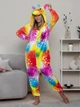 Пижама Кигуруми My Kigu Женская Единорог Разноцветный Размер XL 175-185 см (100441) - изображение 1