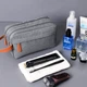 Косметичка многофункциональная MBM HOME TH-23 GRAY серая - изображение 4