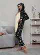 Піжама Кігурумі My Kigu Жіноча Єдиноріг Місячний Чорний Розмір M 155-165 см (107341) - зображення 5