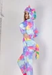 Піжама кігурумі Kigurumi Жіноча Єдиноріг Іскорка Різнобарвний розмір S 145-155 см (100741) - зображення 3