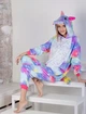 Піжама кігурумі Kigurumi Жіноча Єдиноріг Іскорка Різнобарвний розмір S 145-155 см (100741) - зображення 7