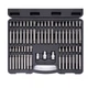 Набор бит TORX Kraft&Dele KD10954 75 шт + адаптеры 3/8" и 1/2" в пластиковом кейсе - изображение 5