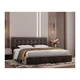 Кровать NicoleDesign Simple Comfort с нишей для белья 160x200 графит - изображение 1