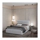 Ліжко AtriaDesign Comfort з нішею для білизни 180x200 кремовий - зображення 3