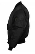 Тактическая куртка Mil-tec MA1 Flight Jacket (Bomber) Black 10402002-М - изображение 4