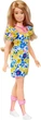 Кукла Барби Модница с синдромом Дауна в платье в цветочек Barbie Fashionistas Down Syndrome Floral Dress 208 (HJT05) - изображение 3