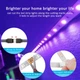 Светодиодная лента BauTech 5050 RGB USB 5В 0,5 м Разноцветный (1013-303-00) - изображение 5