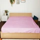 Простынь без резинки Бязь Soft pink 180*220 см Розовый - изображение 1