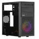 Корпус 2E 2E-RD850 Basis без БП 1xUSB3.0 2xUSB2.0 1x120мм ARGB Acrylic Side Panel mATX Mini-Tower черный - изображение 1