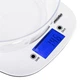 Весы кухонные электронные с чашей Mesko (MS 3165) Pro White - изображение 5
