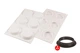 Форма для тарта Silikomartлеток Kit Tarte Ring Round Ø80 37.5х21х2см/90мл силиконовая + 6 колец (KIT TARTE RING ROUND D80) - изображение 1