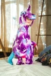 Пижама кигуруми Kigurumi Единорог для девочек Фиолетовый на рост 165-175 см (107641) - изображение 2
