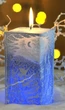 Свічка з діодом Bartek Candles Зимовий краєвид 7*14 см - зображення 1